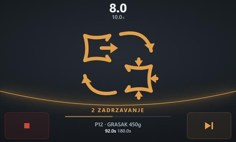 Regulator za upravljanje vakumirkom — pumpa, ventili, varenje i sečenje