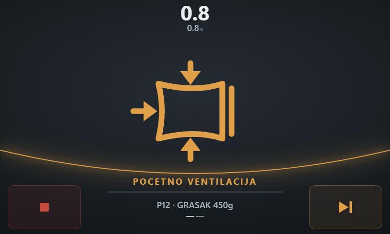 Regulator za upravljanje vakumirkom — pumpa, ventili, varenje i sečenje